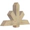 Ekena Millwork Kennewick Rough Sawn Timber Gable Bracket, Douglas Fir, 48"W x 28"H x 6"D x 6"F, 14/12 Pitch GBW048X28X0606KEN00RDF - alternate 2